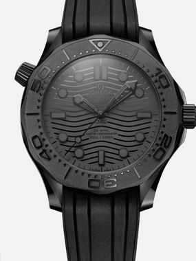 Omega Black Men's Swim Trunks